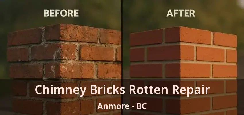 Chimney Bricks Rotten Repair Anmore - BC