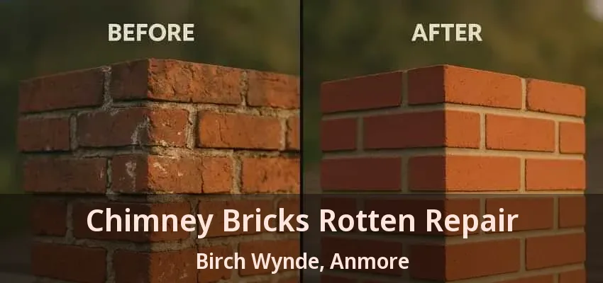 Chimney Bricks Rotten Repair Birch Wynde, Anmore - BC