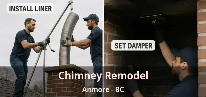 Chimney Remodel Anmore - BC