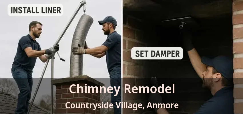 Chimney Remodel Countryside Village, Anmore - BC
