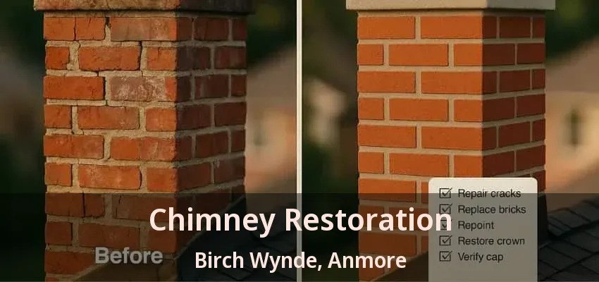 Chimney Restoration Birch Wynde, Anmore - BC