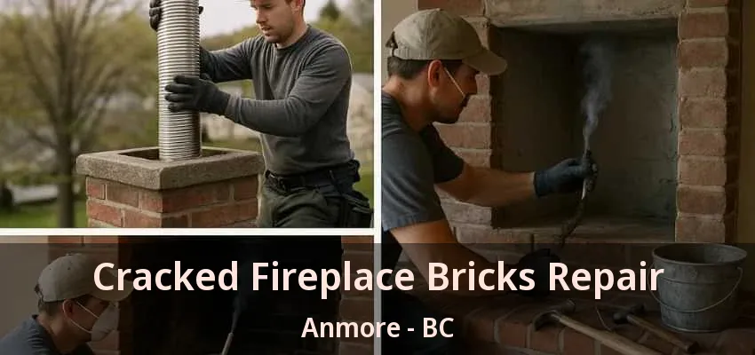 Cracked Fireplace Bricks Repair Anmore - BC