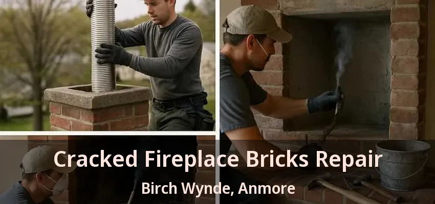 Cracked Fireplace Bricks Repair Birch Wynde, Anmore - BC