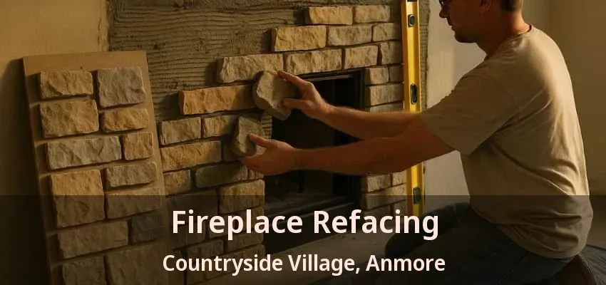 Fireplace Refacing Countryside Village, Anmore - BC