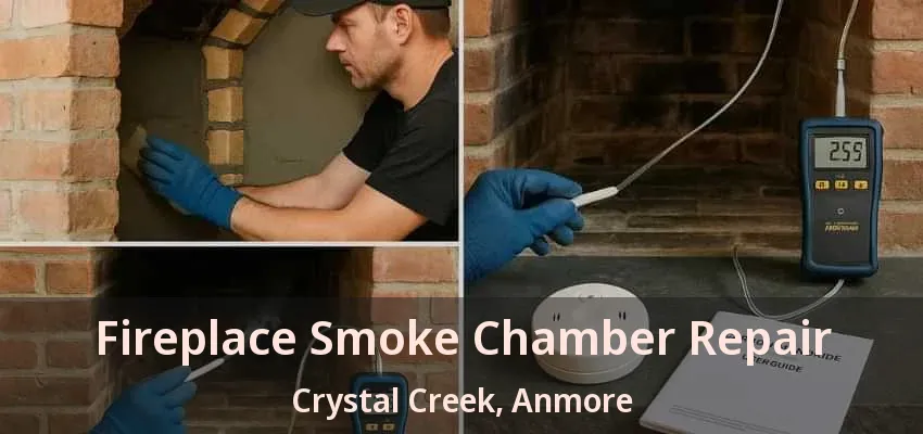 Fireplace Smoke Chamber Repair Crystal Creek, Anmore - BC